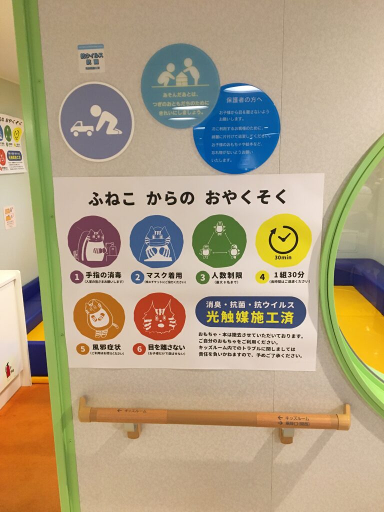キッズスペースおやくそく